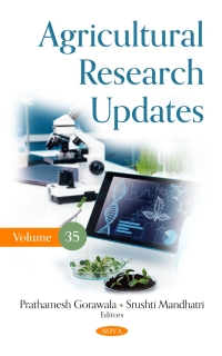 Imagen de portada: Agricultural Research Updates. Volume 35 9781536195460