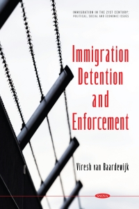 Imagen de portada: Immigration Detention and Enforcement 9781536197495