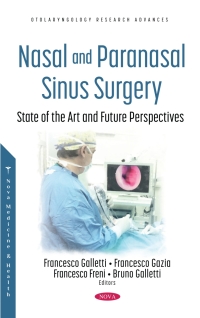 Cover image: Nasal and Paranasal Sinus Surgery: State of the Art and Future Perspectives 9781536197440