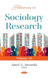 Cover image: Advances in Sociology Research. Volume 35 9781536198553