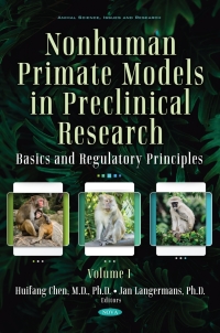 表紙画像: Nonhuman Primate Models in Preclinical Research 9781536194401