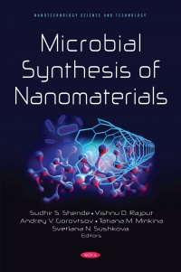 Imagen de portada: Microbial Synthesis of Nanomaterials 9781536198966