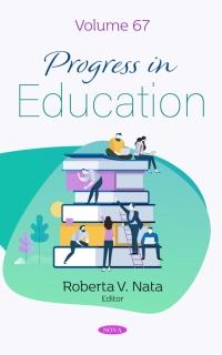 Cover image: Progress in Education. Volume 67 9781536199161