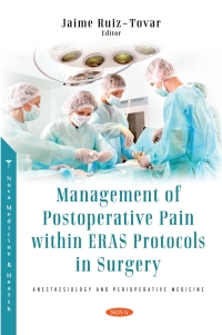 Cover image: Management of Postoperative Pain within Eras Protocols in Surgery 9781536199185