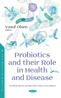 Cover image: Probiotics and their Role in Health and Disease 9781536199659
