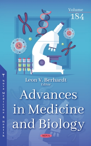 Cover image: Advances in Medicine and Biology. Volume 184 9781536199369