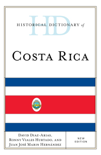 Omslagafbeelding: Historical Dictionary of Costa Rica 9781538102411