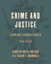 表紙画像: Crime and Justice 3rd edition 9781538106891