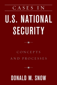 Immagine di copertina: Cases in U.S. National Security 9781538115657