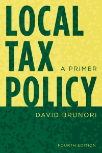 Omslagafbeelding: Local Tax Policy 4th edition 9781538131169