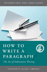 صورة الغلاف: How to Write a Paragraph 9780944583227