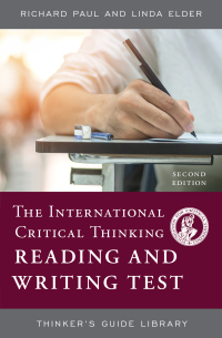 Immagine di copertina: The International Critical Thinking Reading and Writing Test 2nd edition 9780944583326