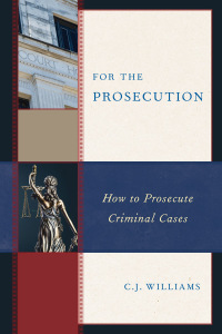 Cover image: For the Prosecution 9781538138472