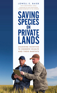Cover image: Saving Species on Private Lands 9781538139370