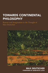 Cover image: Towards Continental Philosophy 9781538147764
