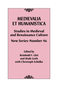 Titelbild: Medievalia et Humanistica, No. 46 9781538152171