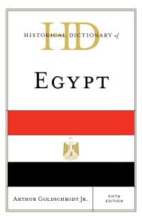 Omslagafbeelding: Historical Dictionary of Egypt 5th edition 9781538157350