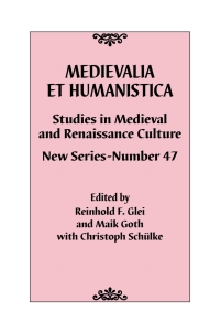 Cover image: Medievalia et Humanistica, No. 47 9781538157909