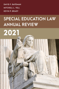 Imagen de portada: Special Education Law Annual Review 2021 9781538172827