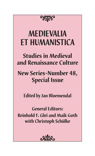 Cover image: Medievalia et Humanistica, No. 48 1st edition 9781538177853
