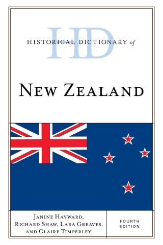 Imagen de portada: Historical Dictionary of New Zealand 4th edition 9781538184684