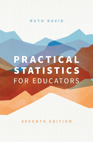 Cover image: Practical Statistics for Educators 7th edition 9781538191699