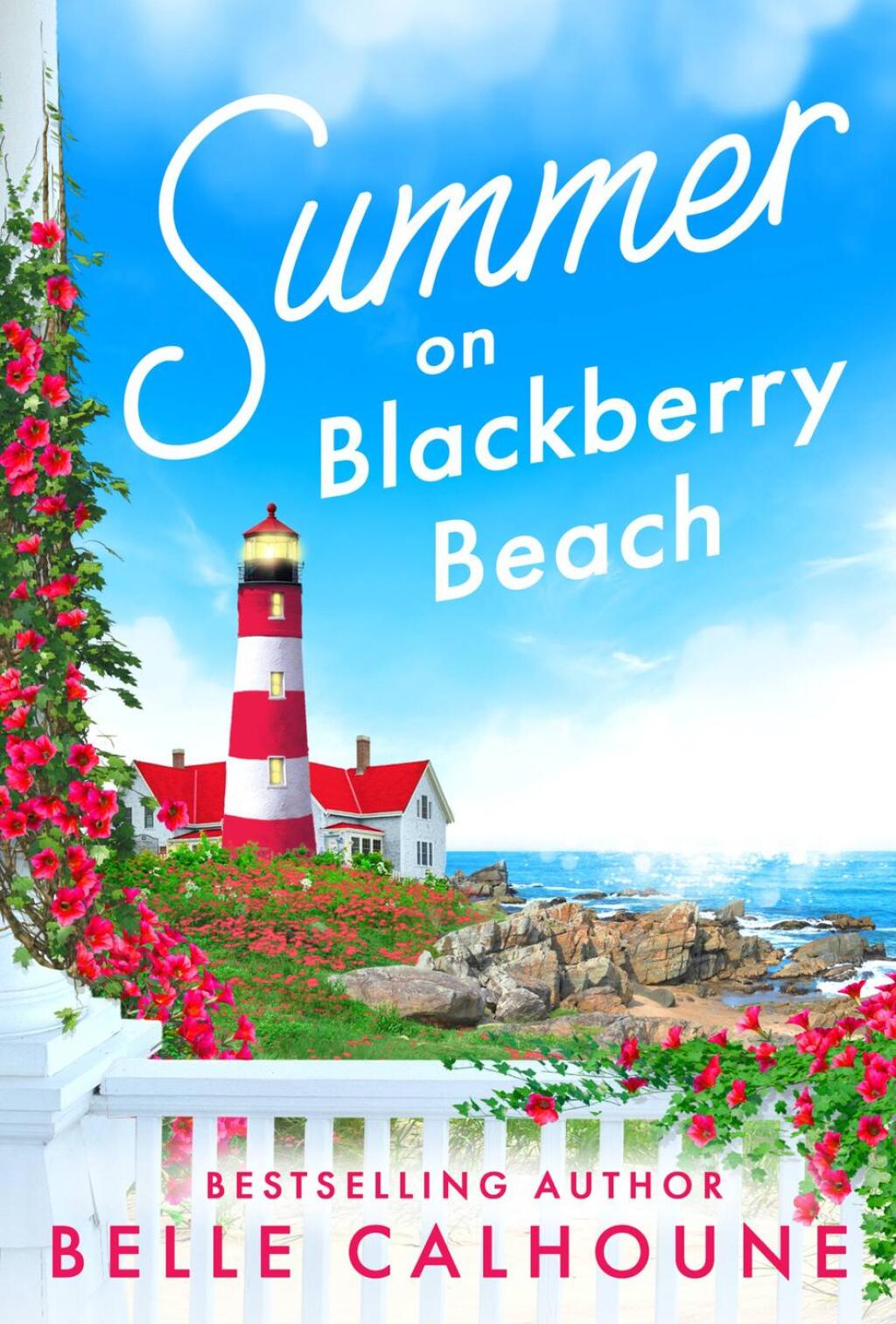 Summer on Blackberry Beach - (Mistletoe, Maine) by Belle Calhoune (Paperback)