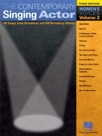 Cover image: The Contemporary Singing Actor 9780634047671
