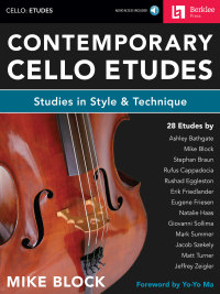 Cover image: Contemporary Cello Etudes 9780876391877