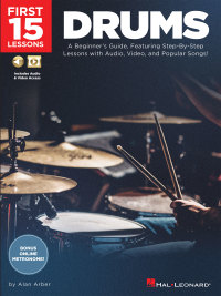 Imagen de portada: First 15 Lessons - Drums 9781540002945