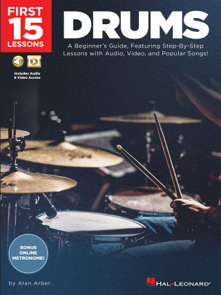 Imagen de portada: First 15 Lessons - Drums 9781540002945