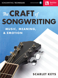 صورة الغلاف: The Craft of Songwriting 9780876391921