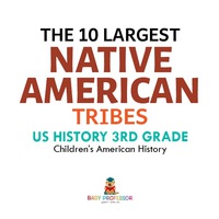 Imagen de portada: The 10 Largest Native American Tribes - US History 3rd Grade | Children's American History 9781541915695