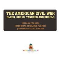 Titelbild: The American Civil War - Blues, Greys, Yankees and Rebels. - History for Kids | Historical Timelines for Kids | 5th Grade Social Studies 9781541916593