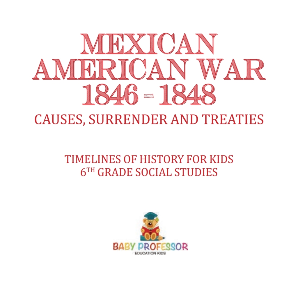 Mexican American War 1846 – 1848 – Causes, Surrender and Treaties | Timelines of History for Kids | 6th Grade Social Studies