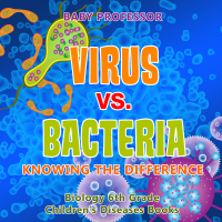 Imagen de portada: Virus vs. Bacteria : Knowing the Difference - Biology 6th Grade | Children's Biology Books 9781541938915