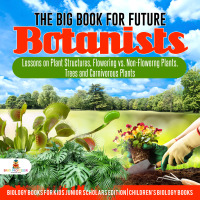 Omslagafbeelding: The Big Book for Future Botanists : Lessons on Plant Structures, Flowering vs. Non-Flowering Plants, Trees and Carnivorous Plants | Biology Books for Kids Junior Scholars Edition | Children's Biology Books 9781541965874