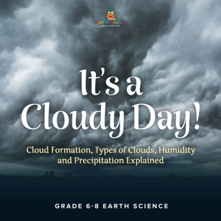 Cover image: It's a Cloudy Day! Cloud Formation, Types of Clouds, Humidity and Precipitation Explained | Grade 6-8 Earth Science 9781541990555