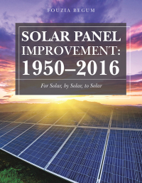 Cover image: Solar Panel Improvement: 1950–2016 9781543476972