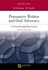 Cover image: Persuasive Written and Oral Advocacy 3rd edition 9781543801729