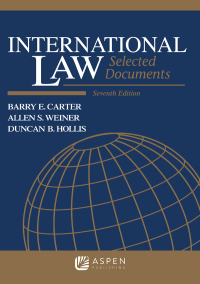 Titelbild: International Law 7th edition 9781454875659