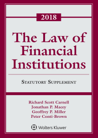 صورة الغلاف: The Law of Financial Institutions 9781454876359