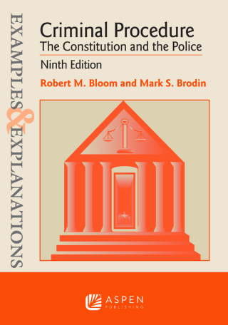 Cover image: Examples & Explanations for Criminal Procedure 9th edition 9781454891369