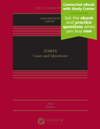 Cover image: Torts: Cases and Questions 3rd edition 9781454892748