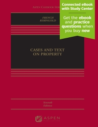 Imagen de portada: Cases and Text on Property 7th edition 9781454897903