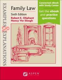 Cover image: Examples & Explanations for Family Law 6th edition 9781543802283