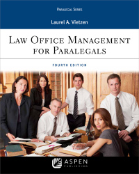 表紙画像: Law Office Management for Paralegals 4th edition 9781543813821
