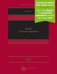 Imagen de portada: Sales: A Systems Approach 7th edition 9781543804485