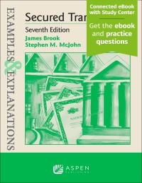 Omslagafbeelding: Examples & Explanations for Secured Transactions 7th edition 9781454880196