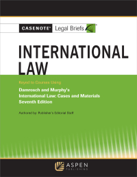 Imagen de portada: Casenote Legal Briefs 7th edition 9781543813357